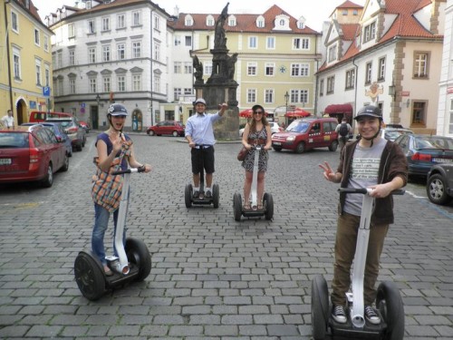 Segway in Prague