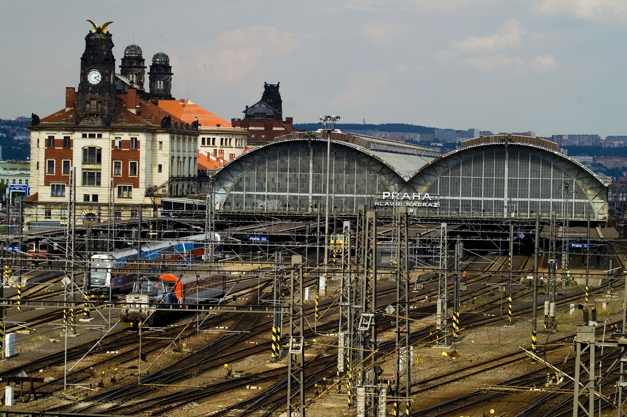Главный вокзал Праги