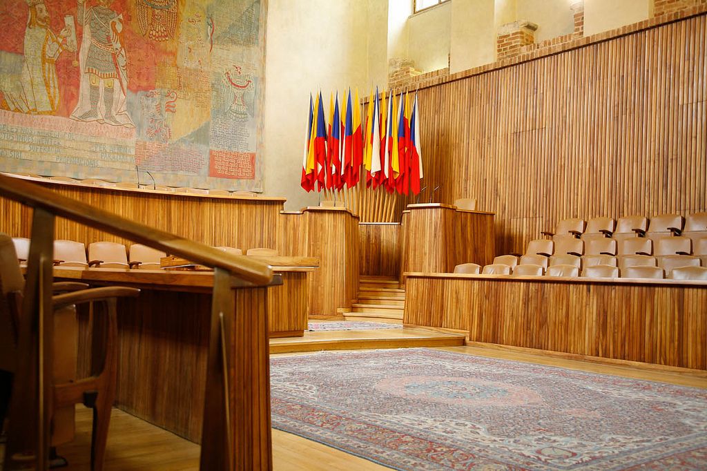 Гордость Каролинума - большой зал «aula magna»