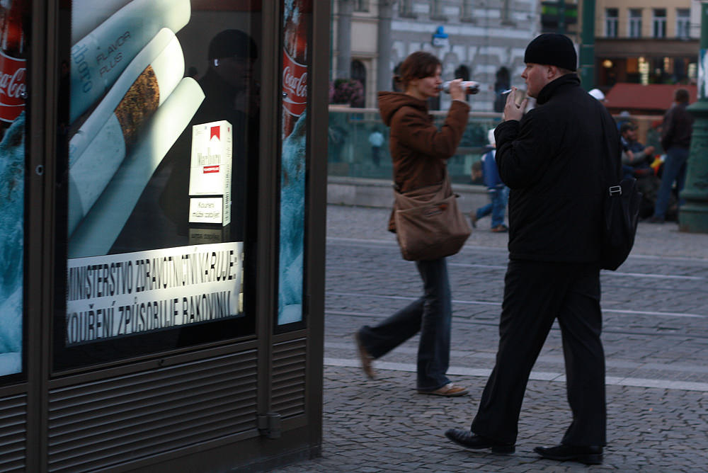 Курильщикам в Чехии туго