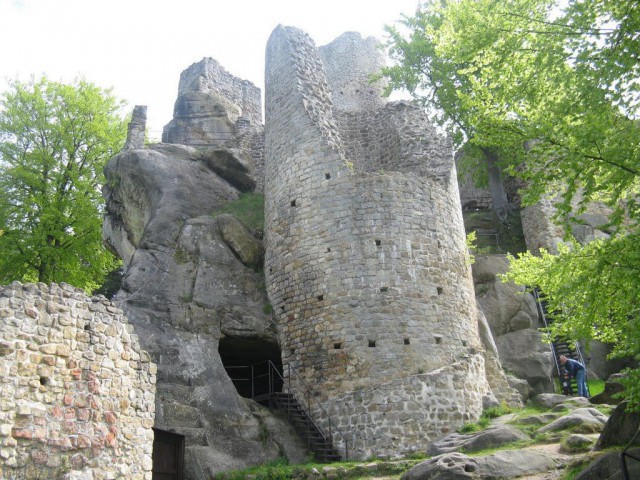 Замок Фридштейн (Hrad Frýdštejn)
