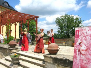 Праздник розового вина в замке Збирог