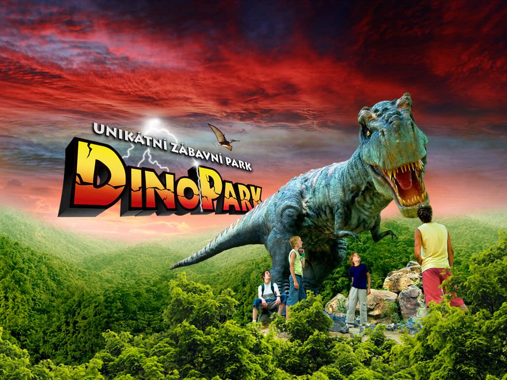 Парк динозавров в Праге