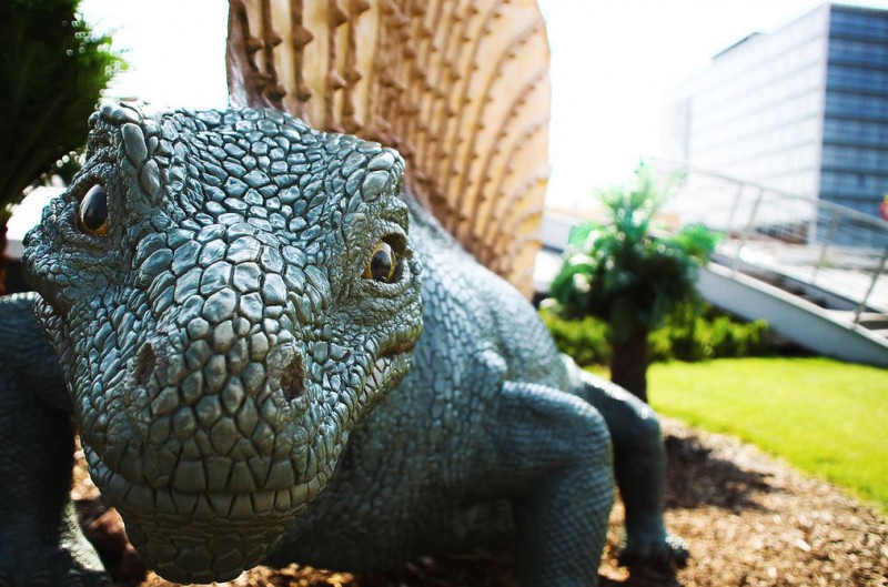 Парк динозавров в Праге (Dinopark Praha)