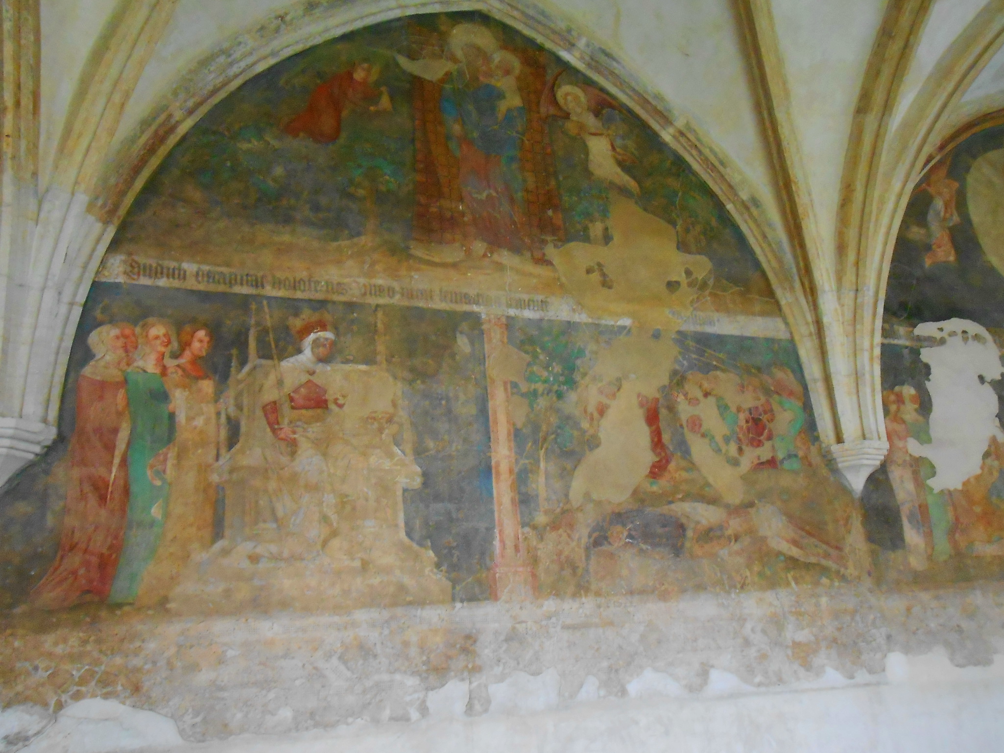 "Эммаусский цикл" - фрески со сценами из Ветхого и Нового Заветов