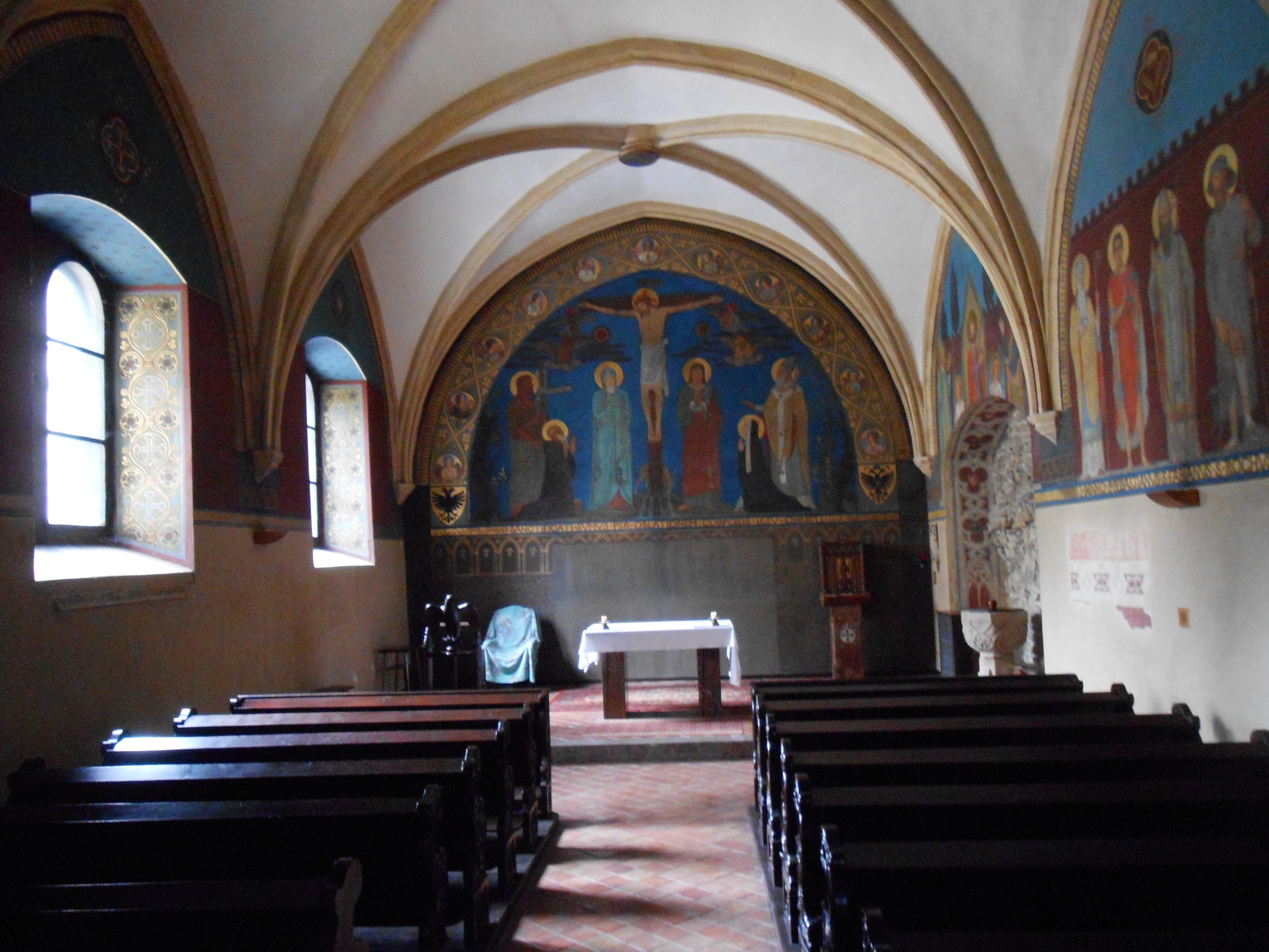 Императорская часовня, посвященная покровителям больных чумой. В 1636-1637 гг. была перестроена в стиле барокко