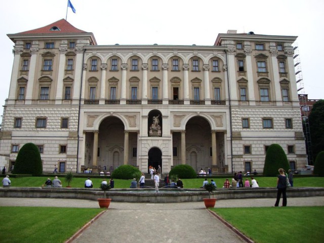 Сад Чернинского дворца (Černínský palác)