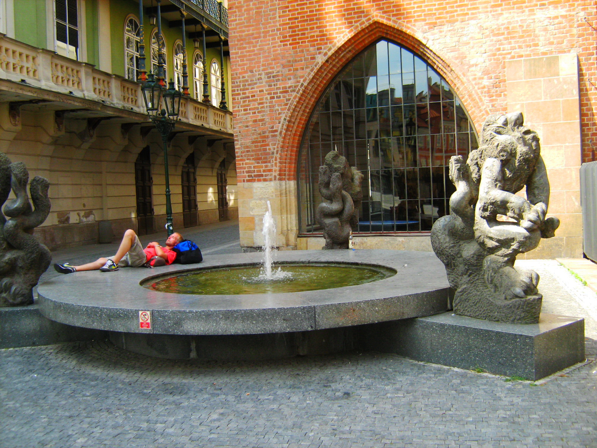 Фонтан со львами, 1972 г.