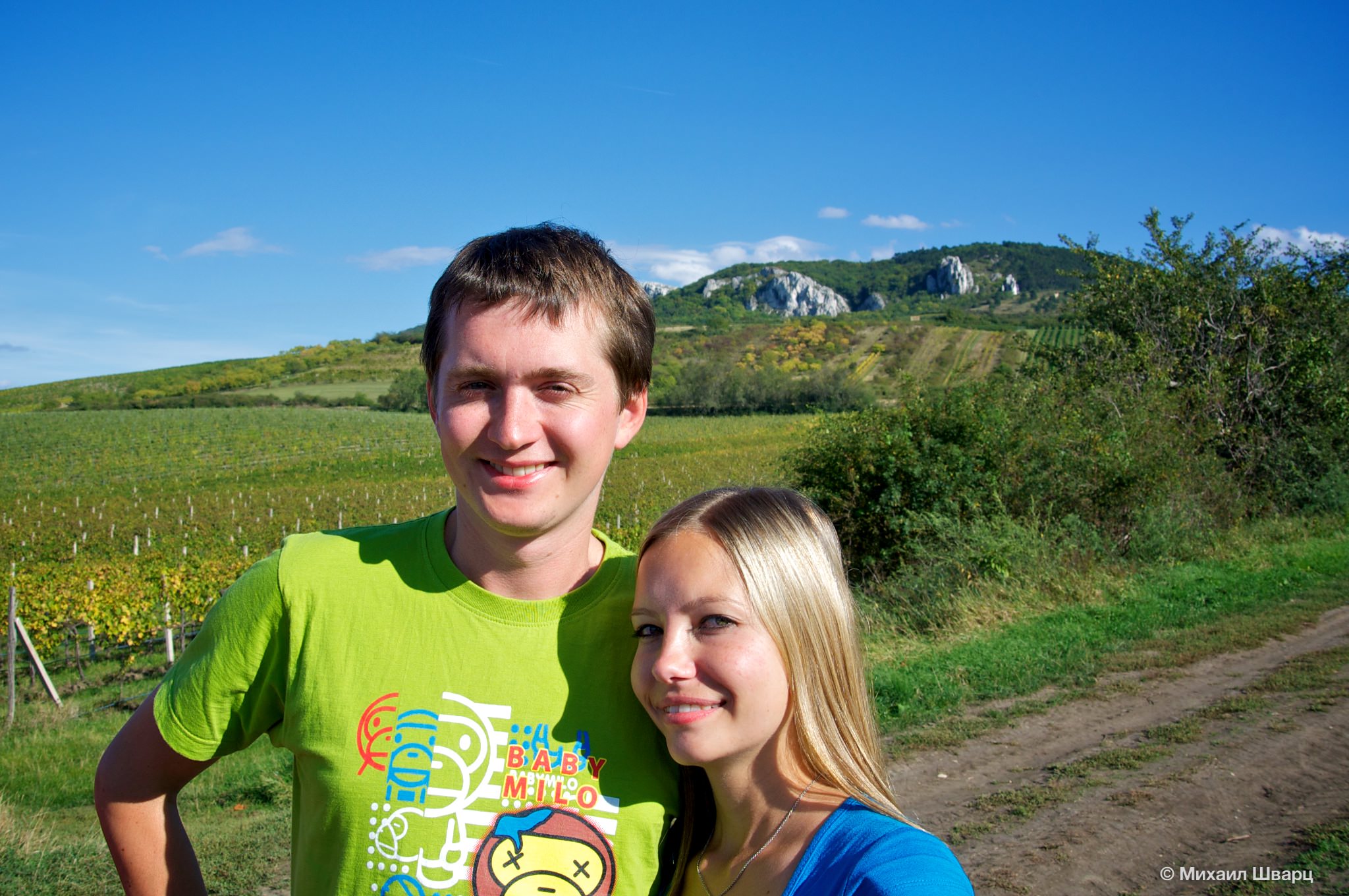 В виноградниках