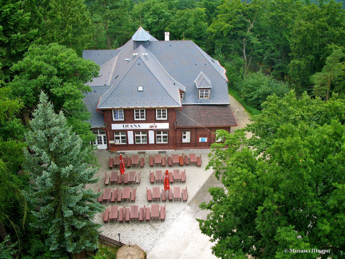 Ресторан около Дианы