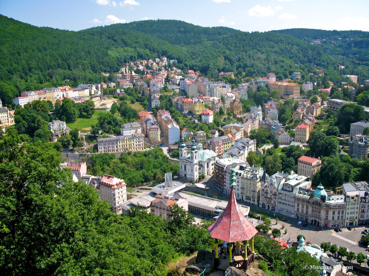 Панорама с Оленьего прыжка