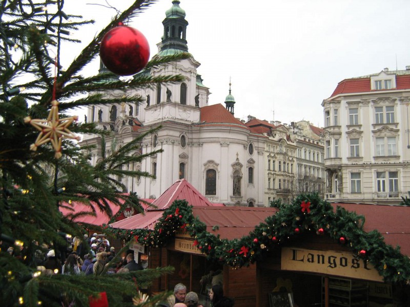 Рождественская ярмарка на Староместской площади