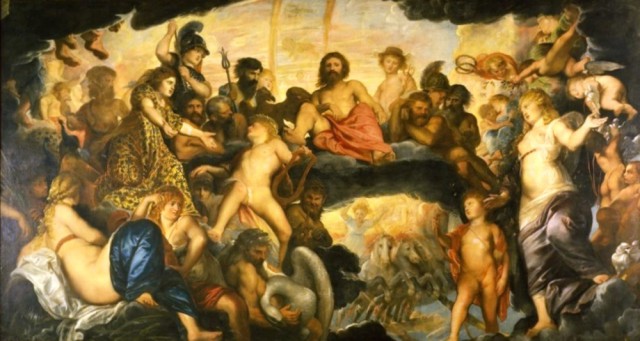 Собрание богов Олимпа,  Петер Пауль Рубенс