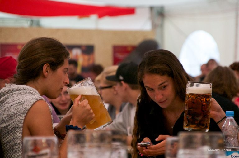 В чешской пивной