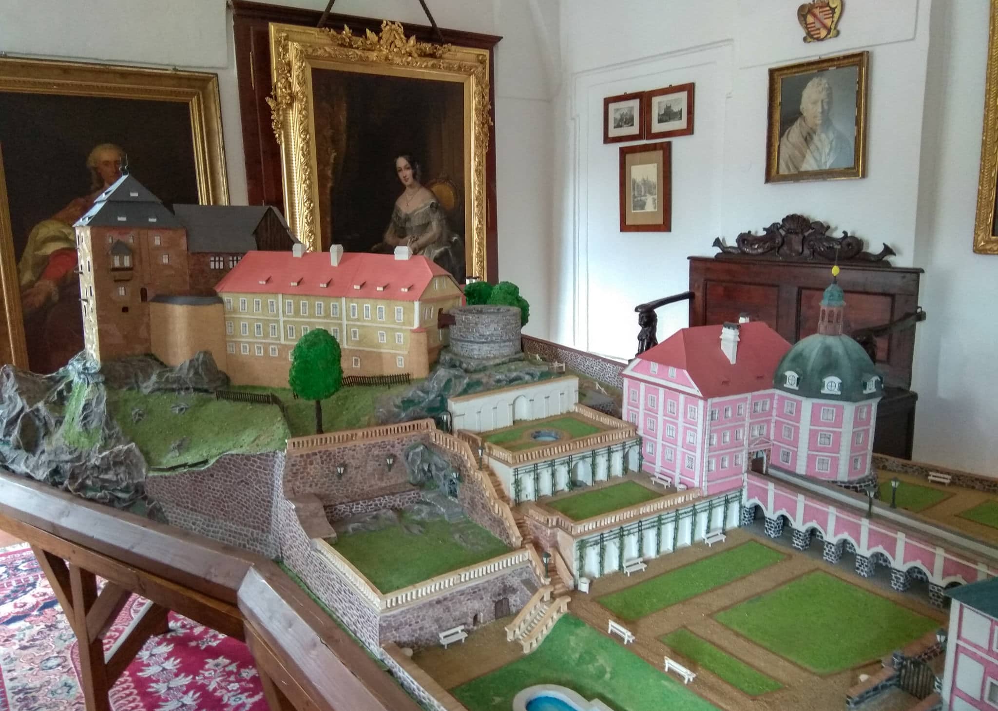 Макет замка