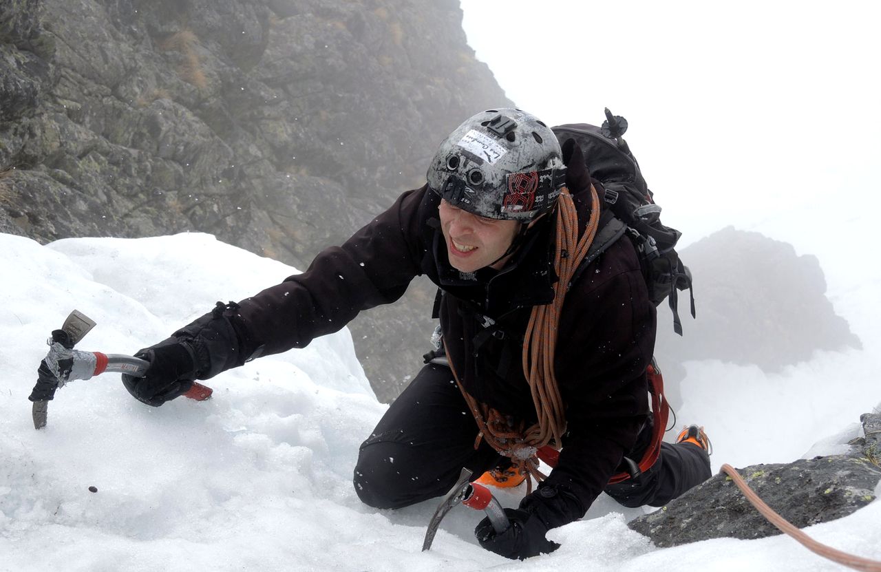 Зимний альпинизм в Чехии — ледолазание