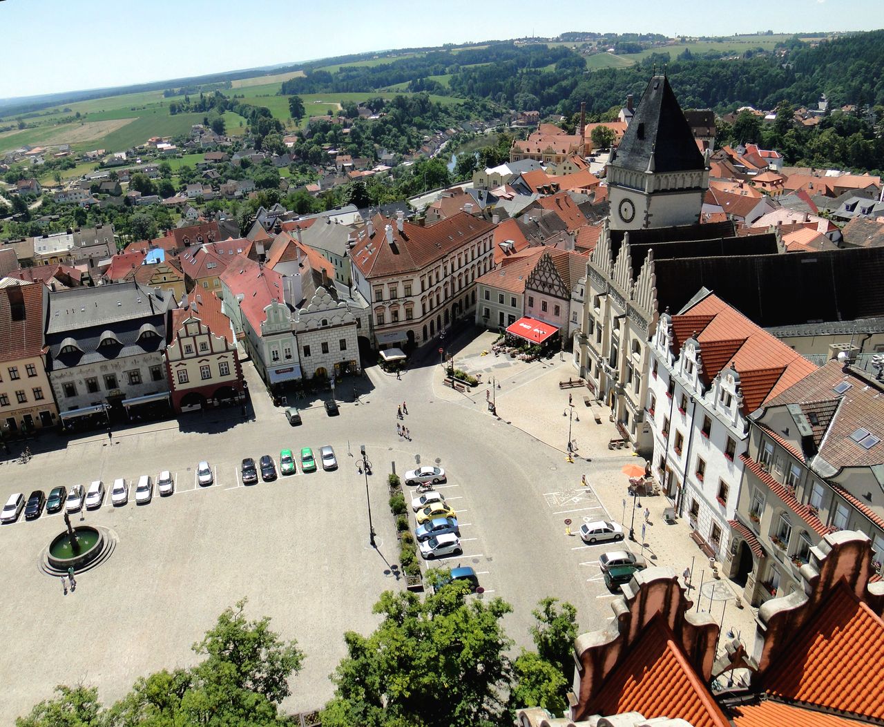 Вид с колокольни собора