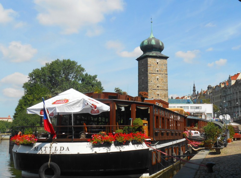 Вид на Шитковскую башню, что на Славянском острове