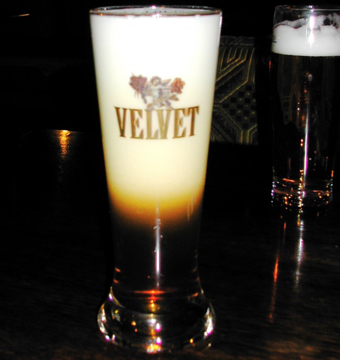 Пиво Velvet с лавинным эффектом