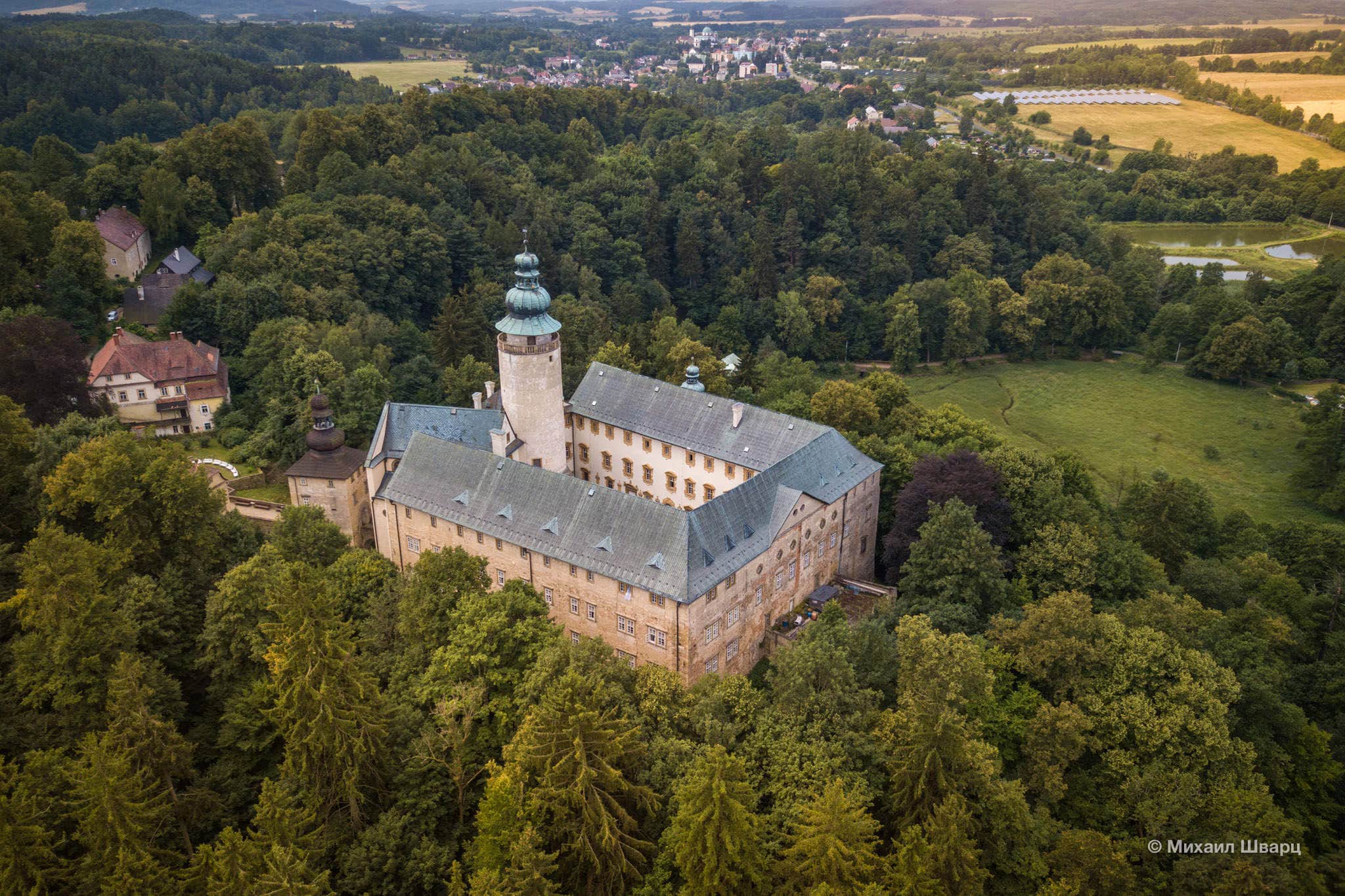 Панорама замка