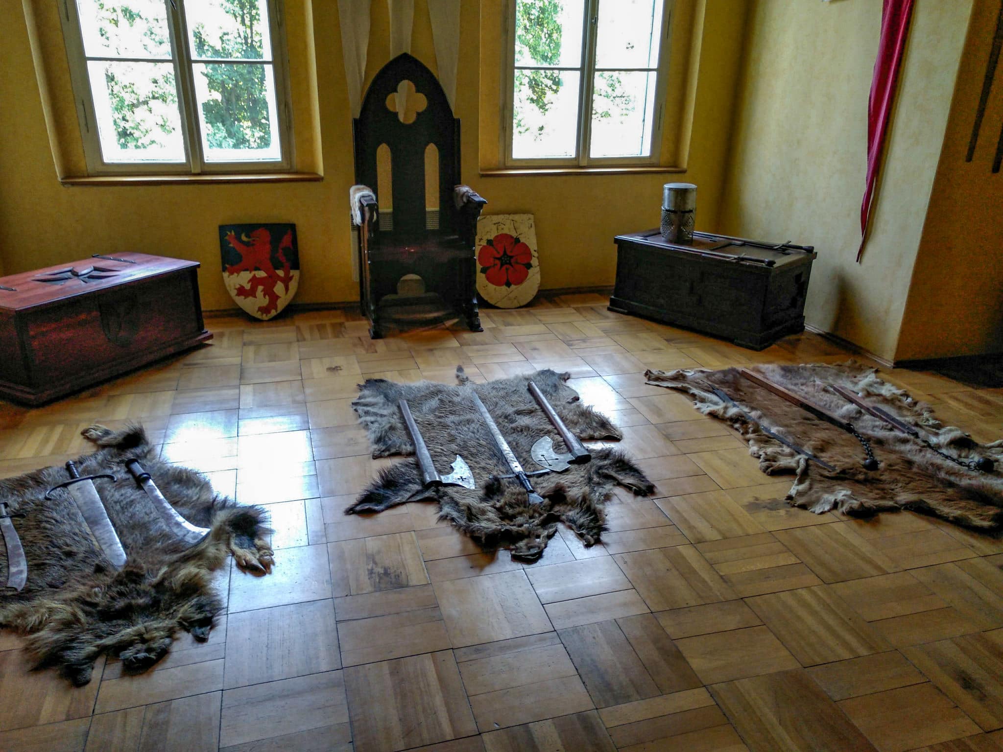 Интерьер замка