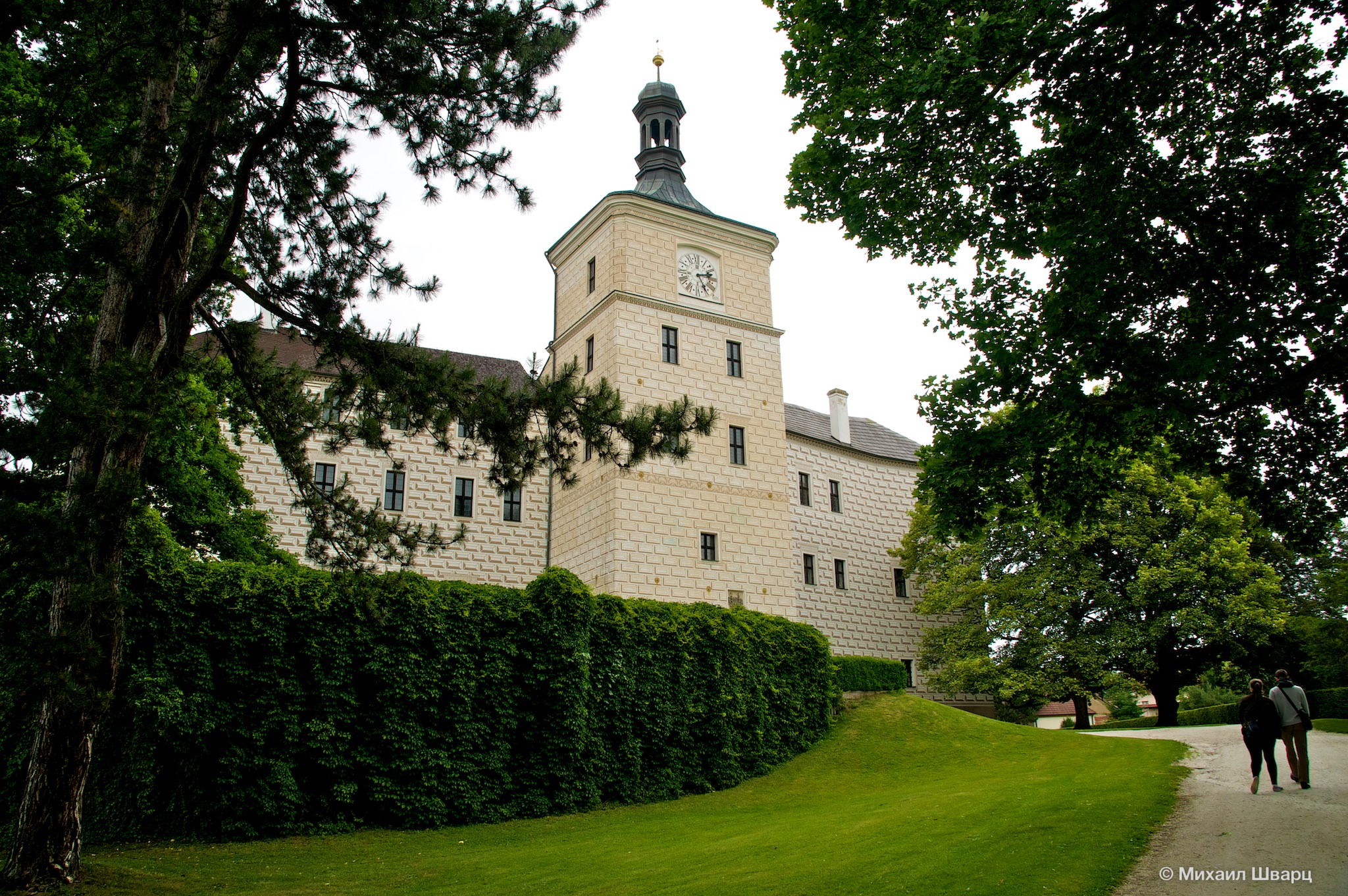 Вид на замок