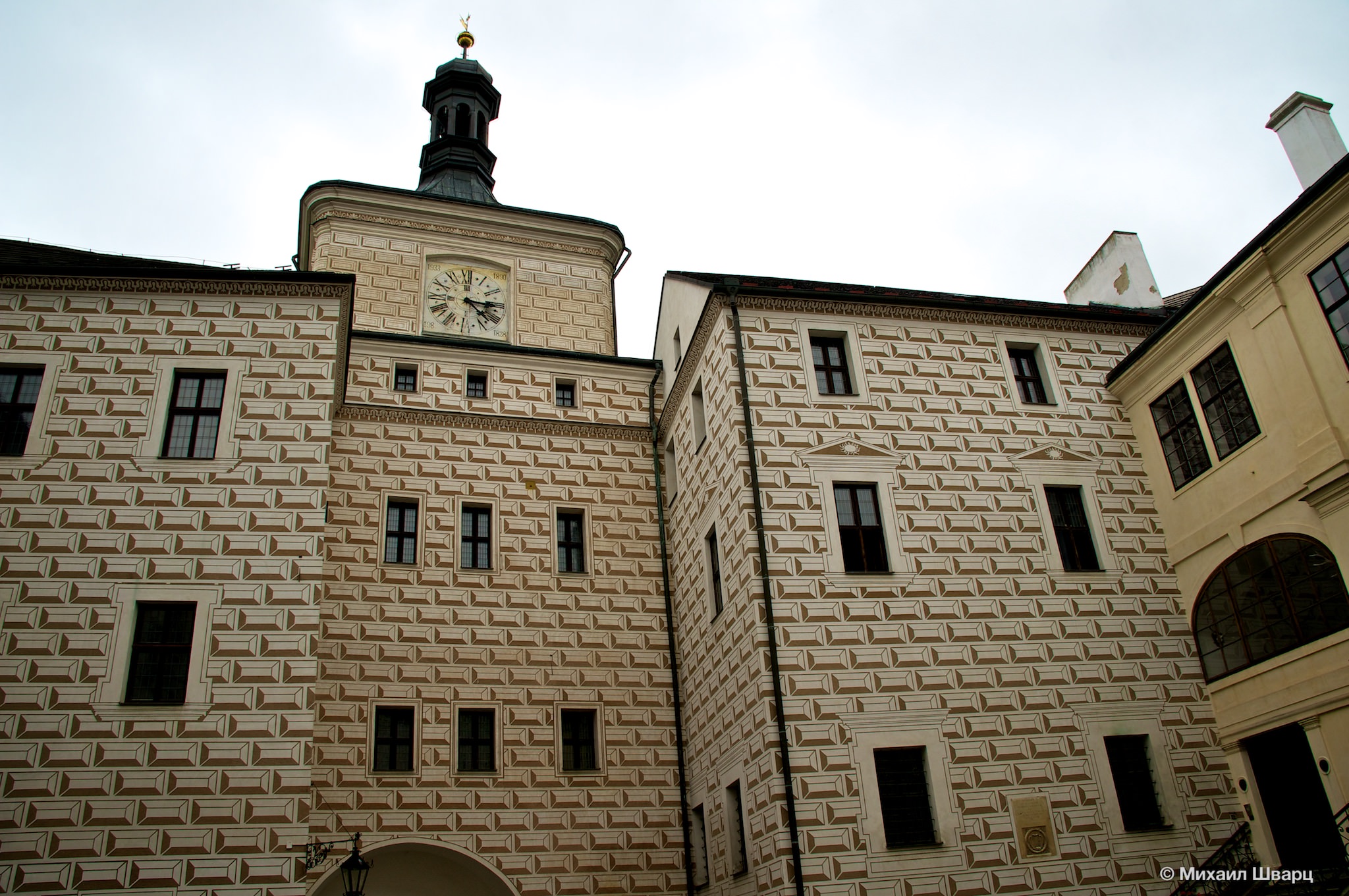 Во дворе замка Блатна