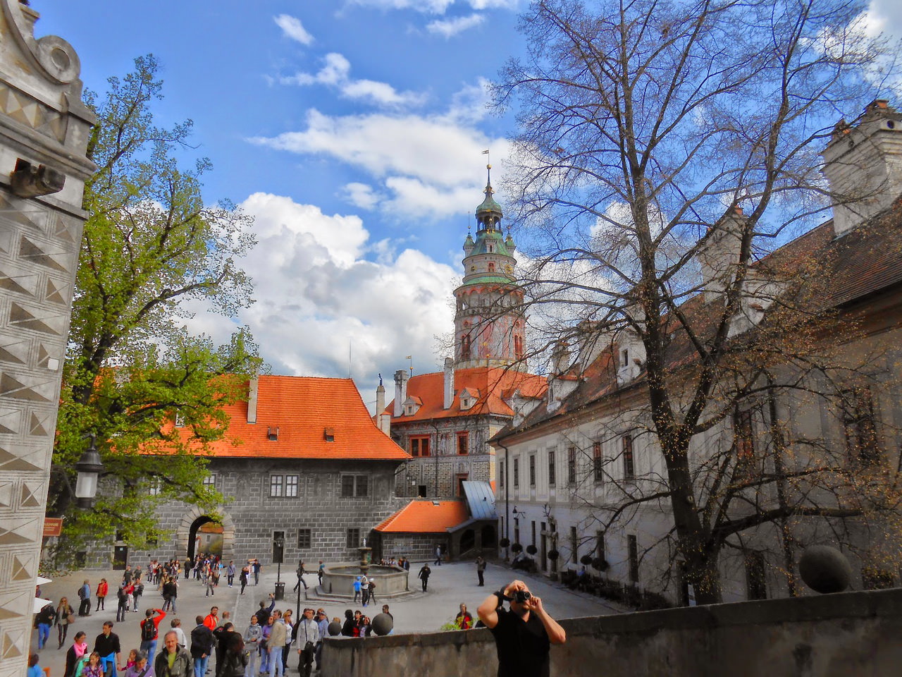 Новое бургграфства (Nové purkrabství), 1578 г. постройки, во II внутреннем дворе