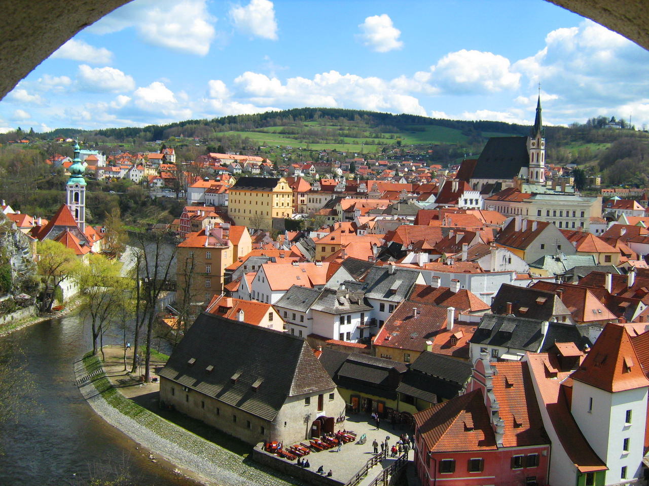 Панорама города