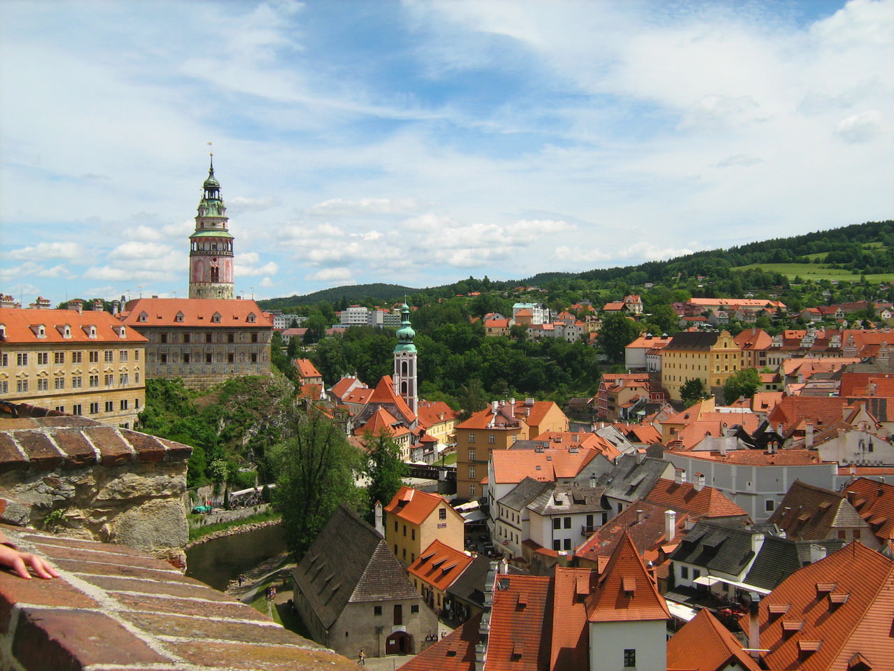 Чески-Крумлов - город и замок