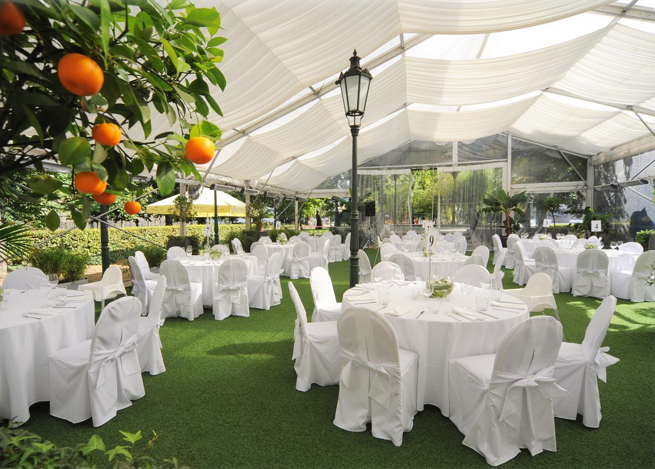 Ресторан-шатёр Žofín Garden