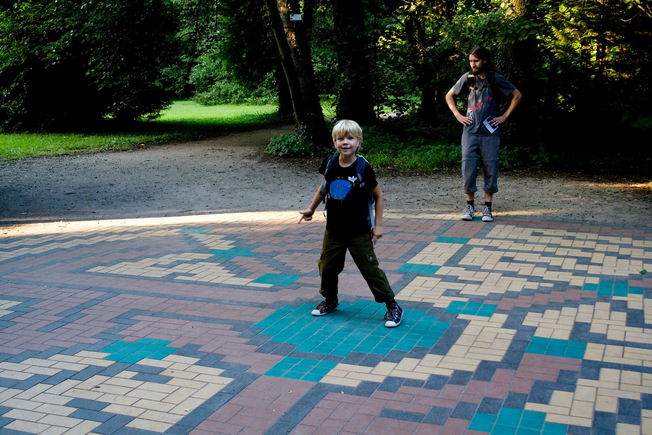 Лабиринт в виде кроссворда