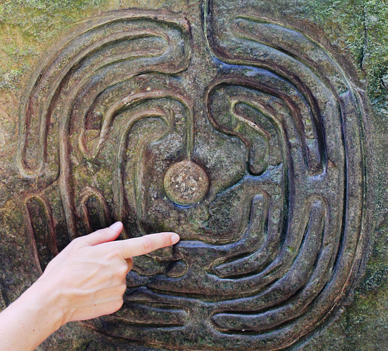 Пальчиковый лабиринт