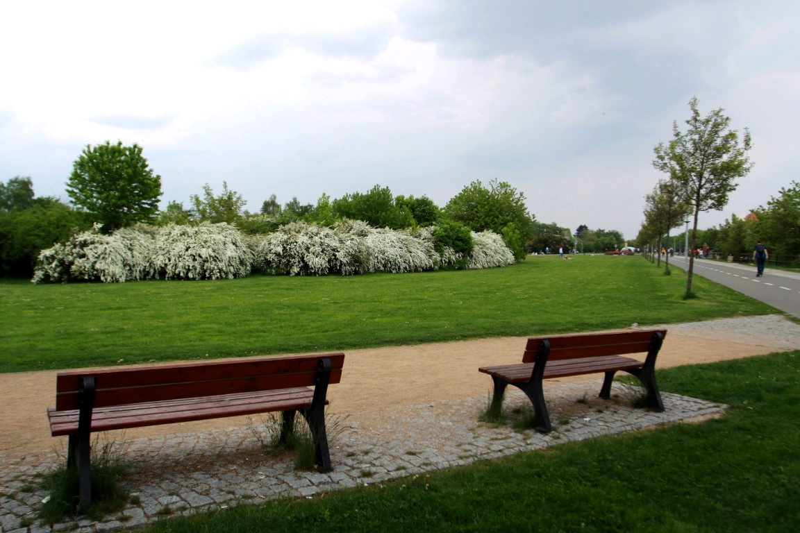 Весной в парке