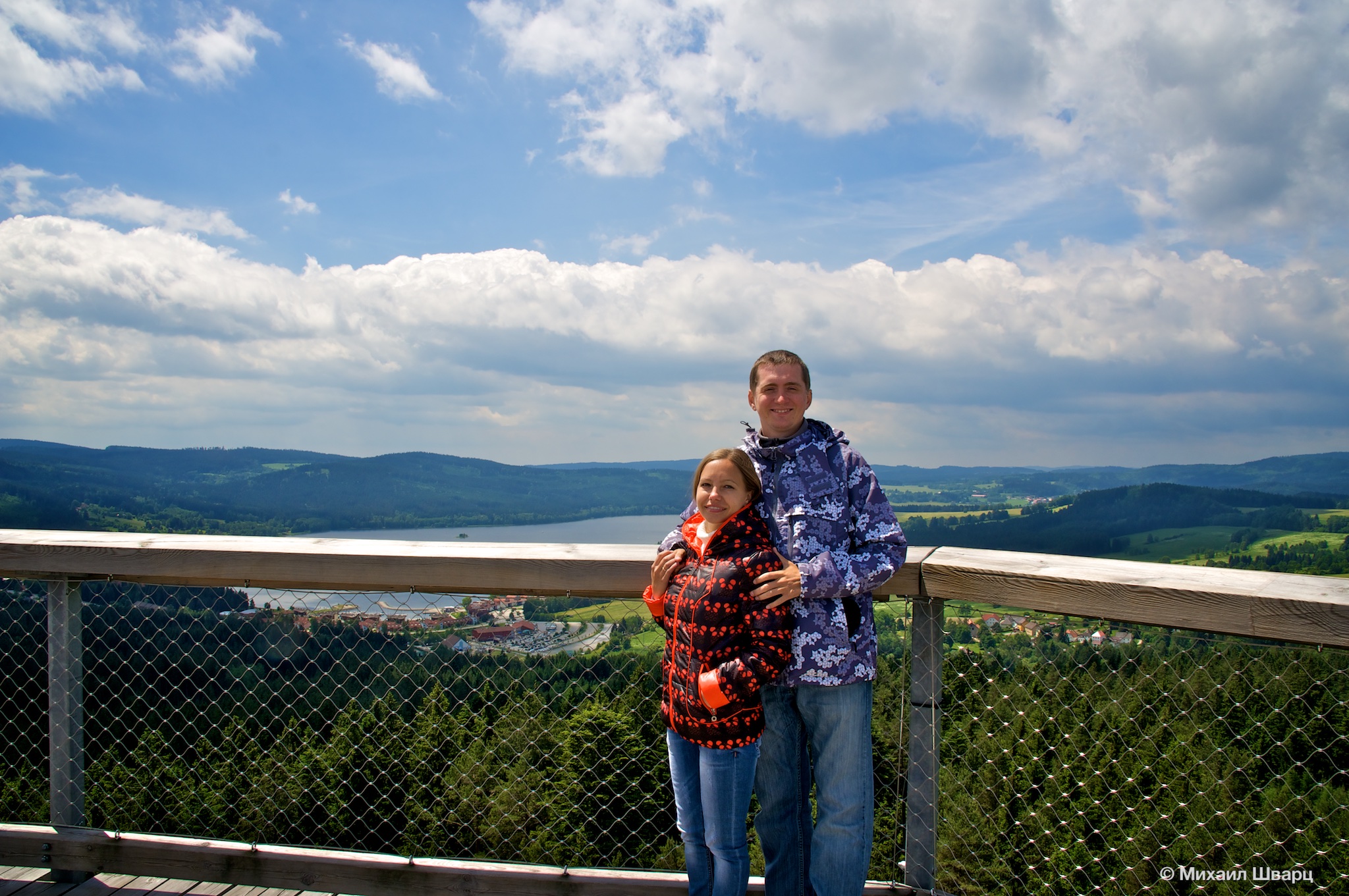 Вид на Липно и горы