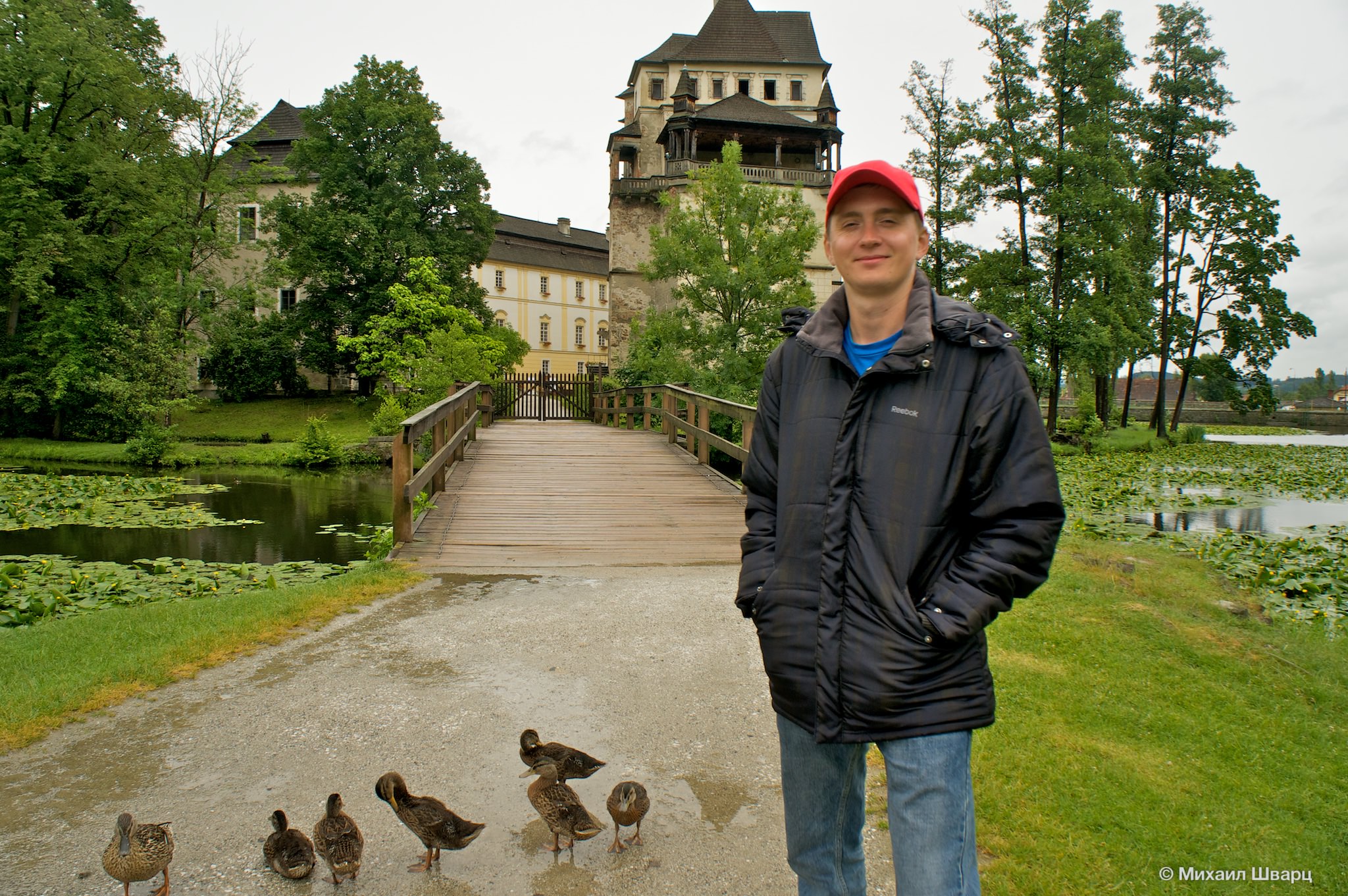Я и утки в парке