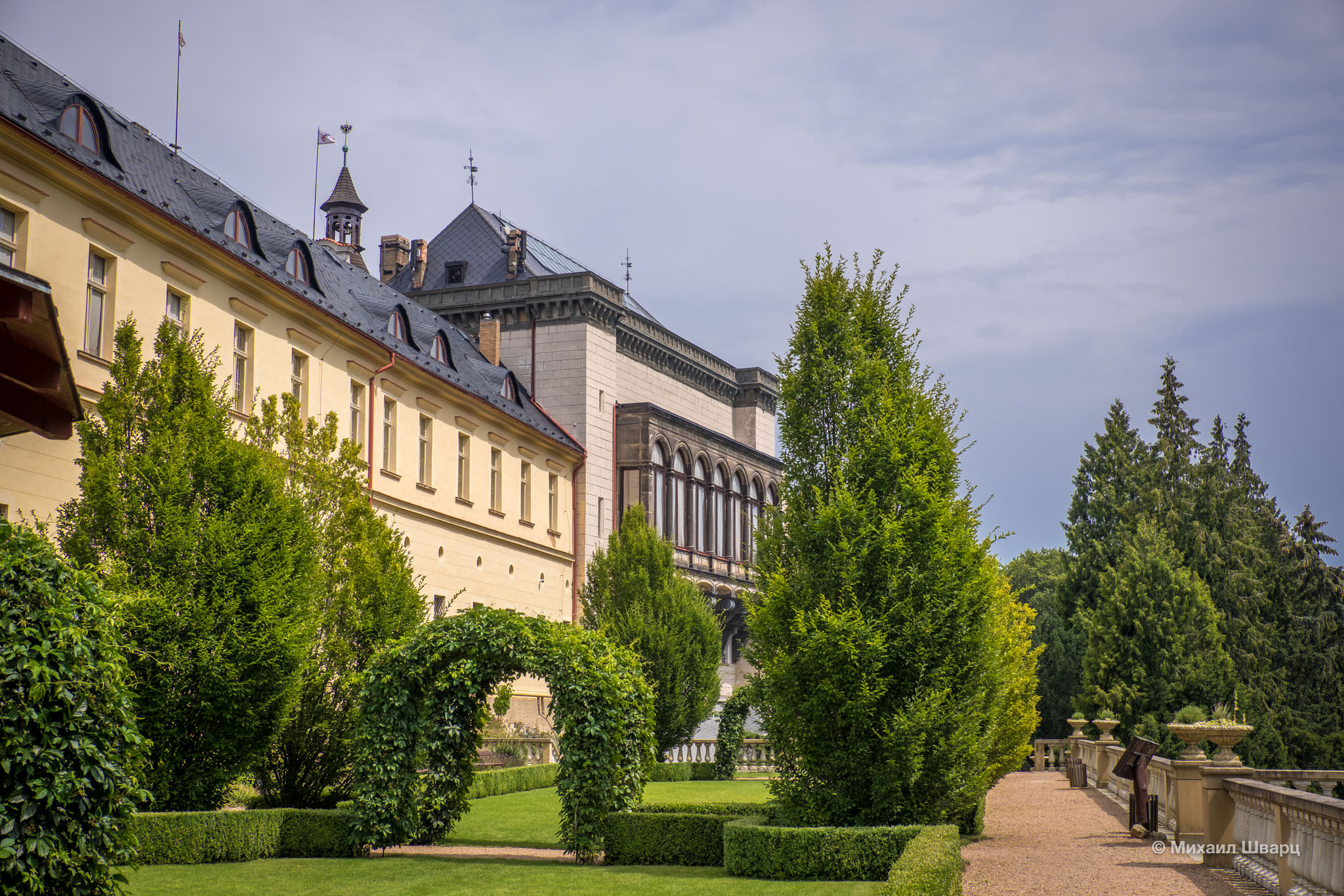 Замок в стиле неоренессан