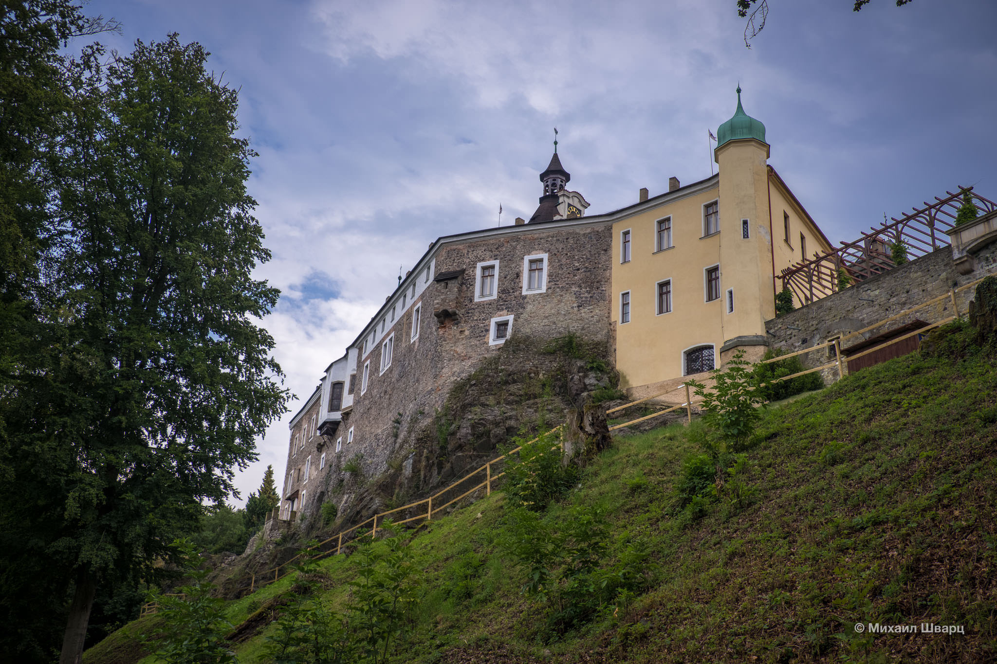 Вид из парка