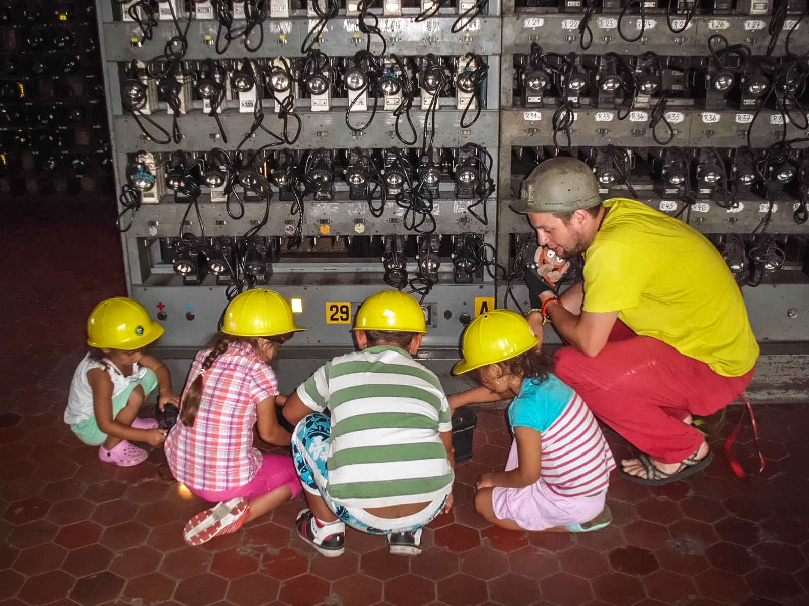 Ламповая с фонарями забойщиков