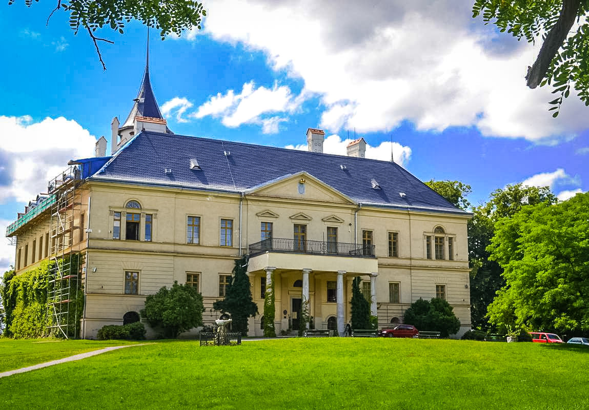 Вид на замок