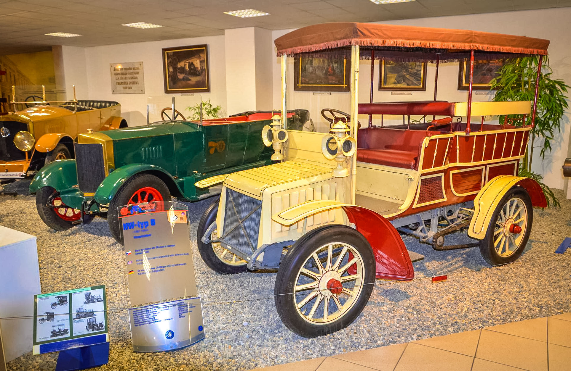 Нессельдорфер тип “В” с редким кузовом “тонно”