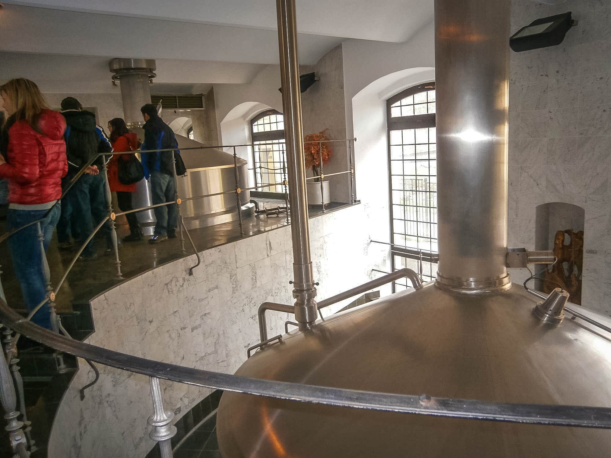 На экскурсии