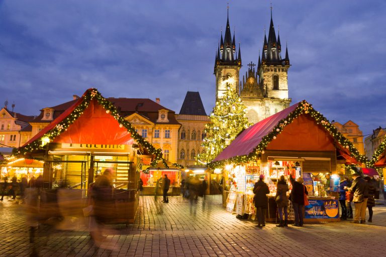 Рождественская ярмарка на Староместской площади