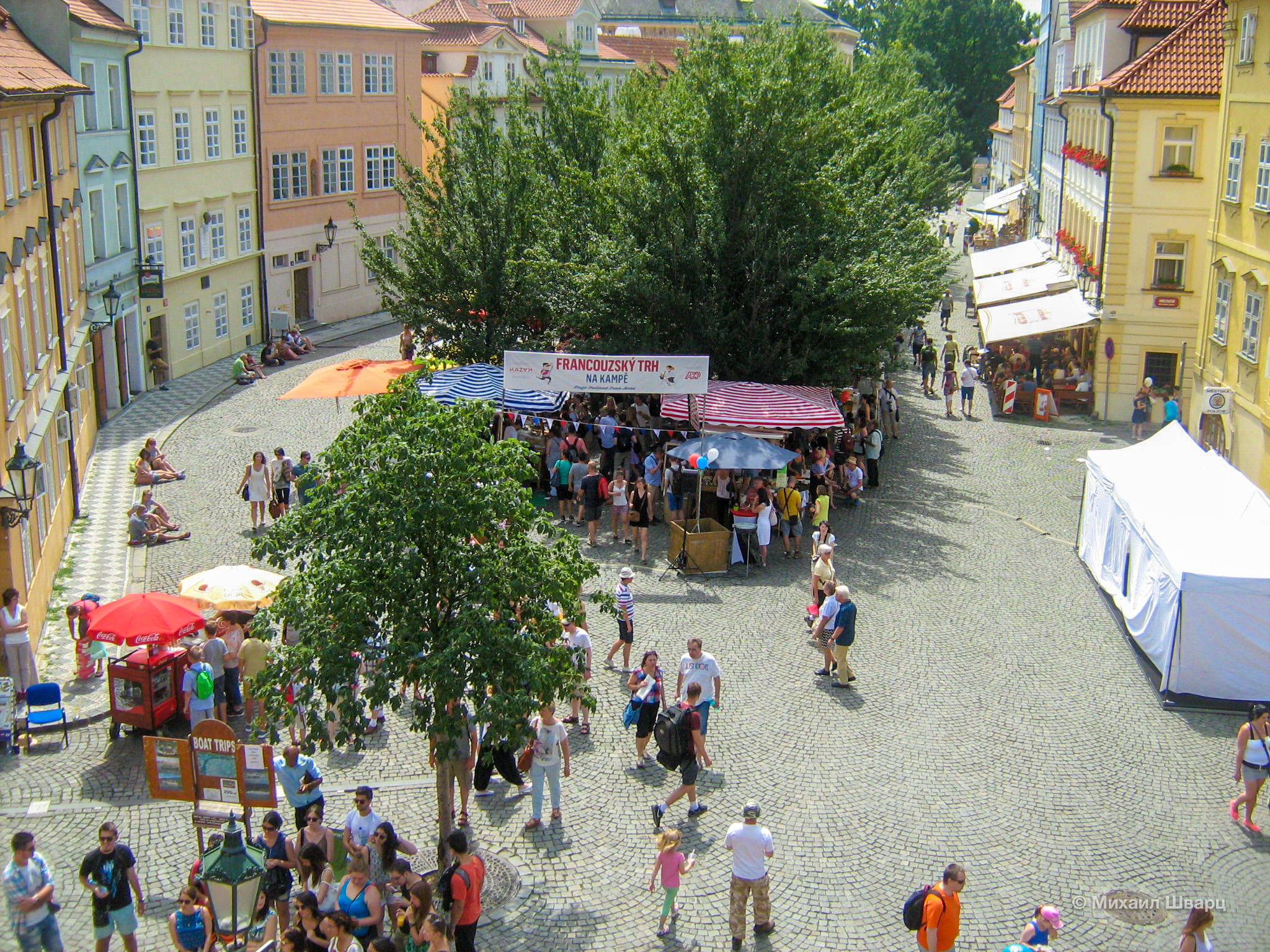 Фермерский рынок Na Kampě