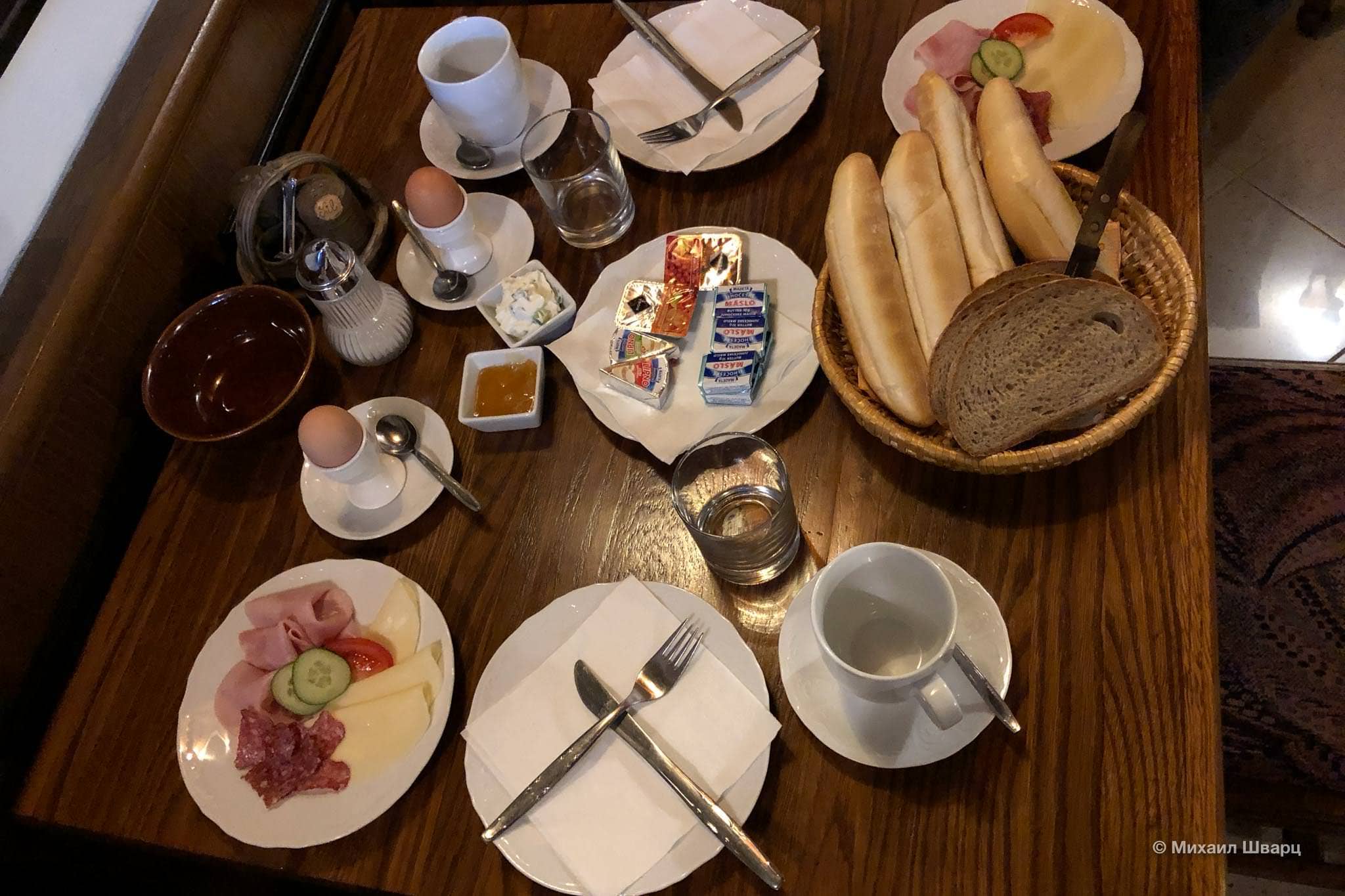 Хороший завтрак включён