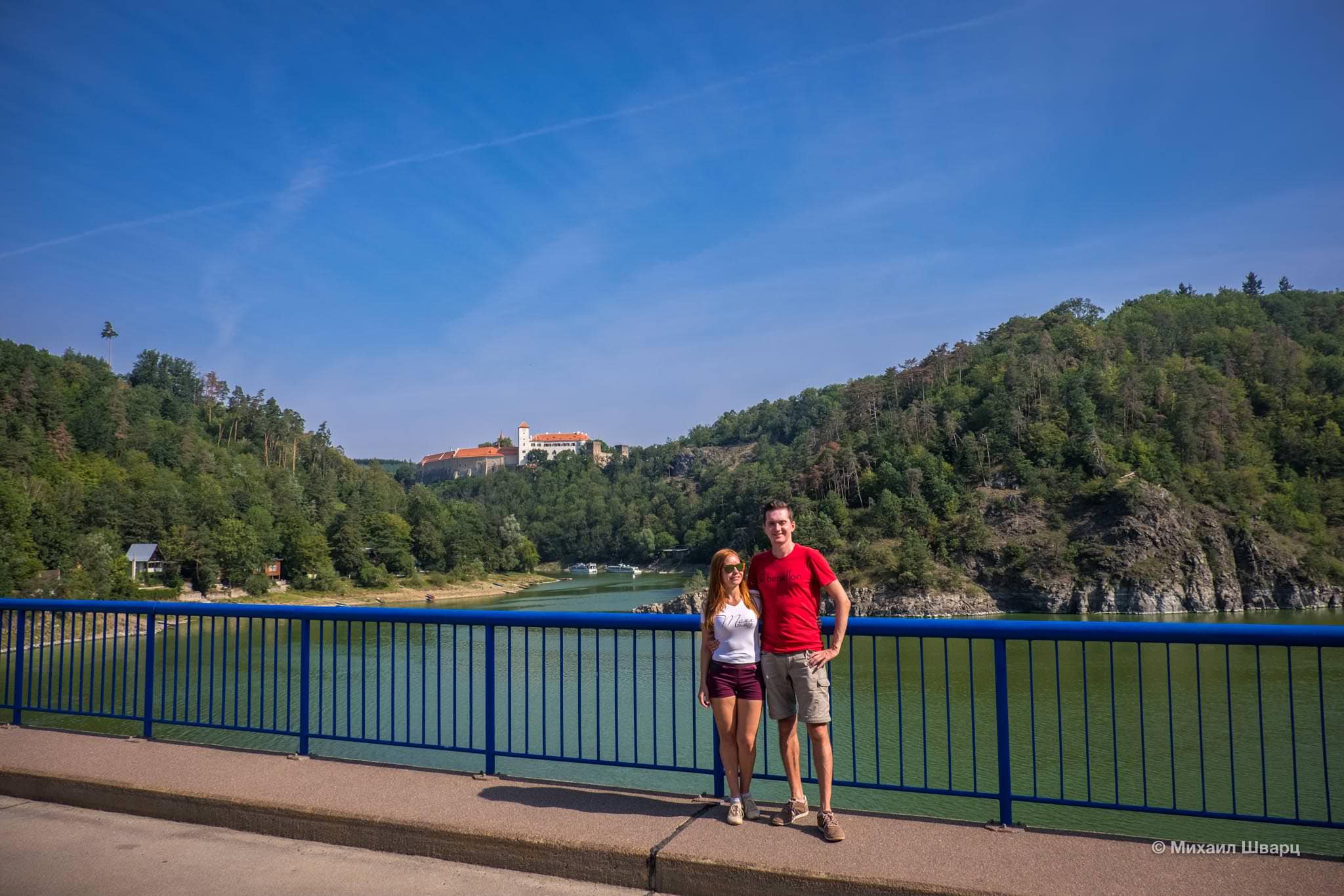 На мосту перед замком Битов