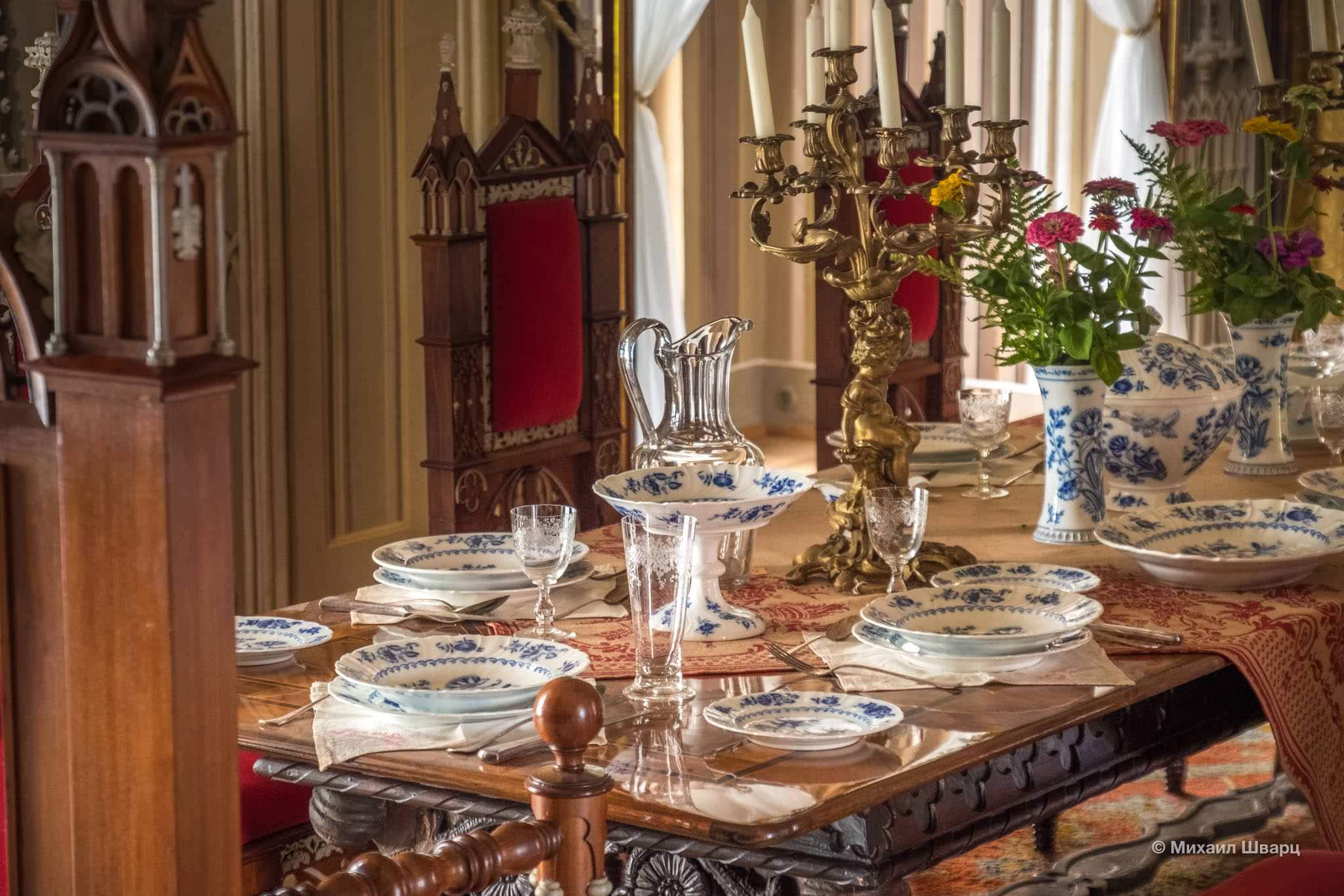 Интерьер замка Битов