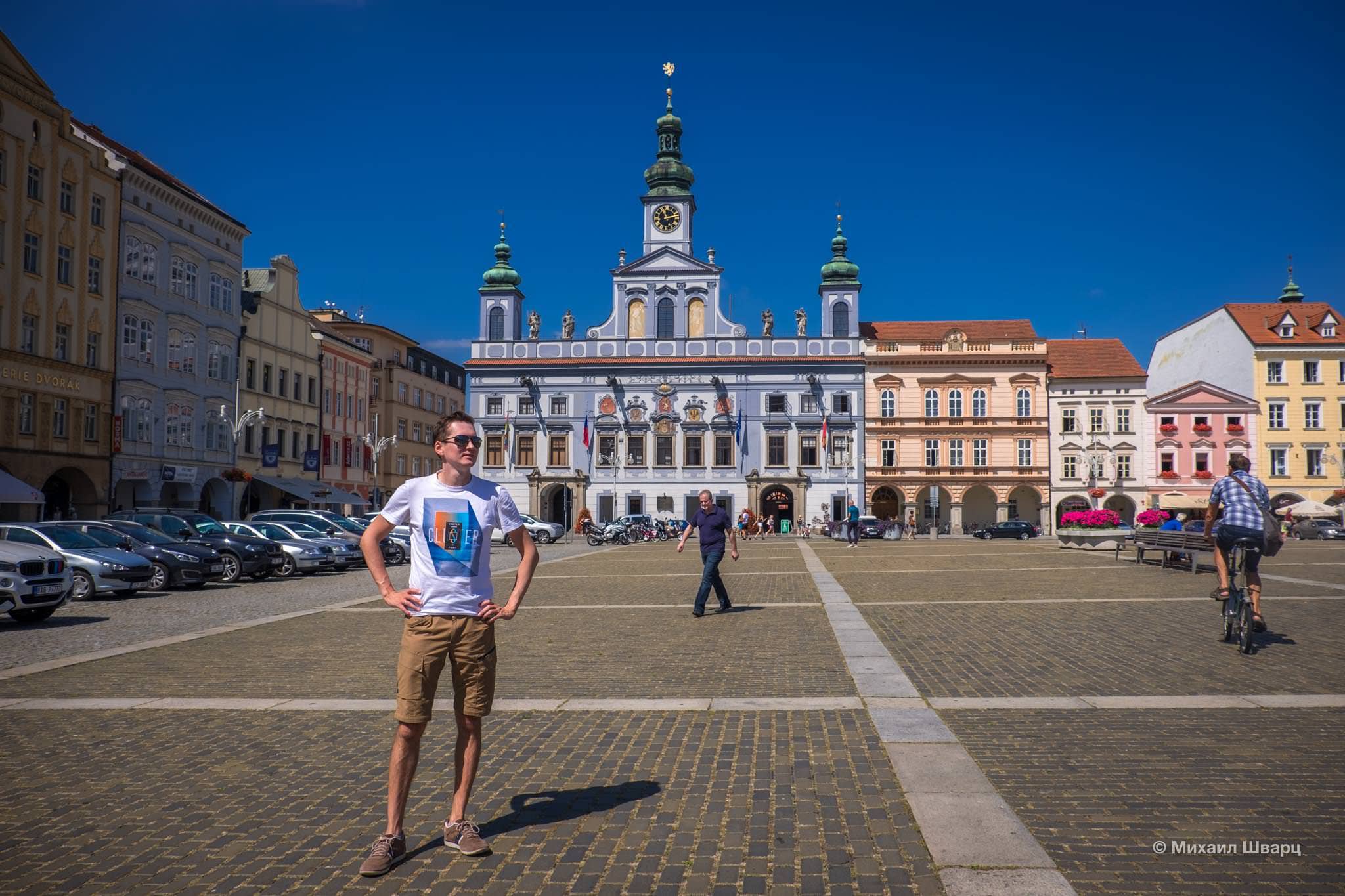Главная площадь Ческе Будеёвице České Budějovice