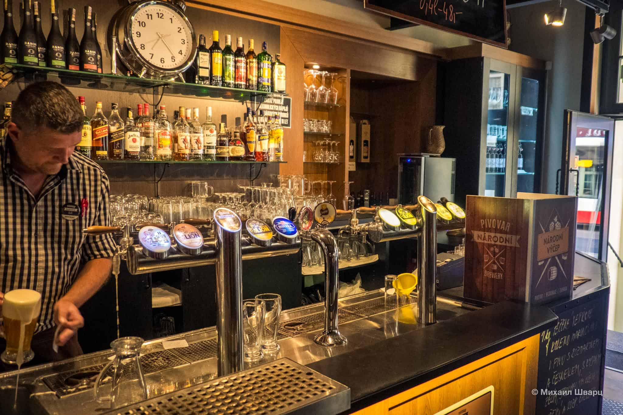 Разлив пива, Pivovar Národní