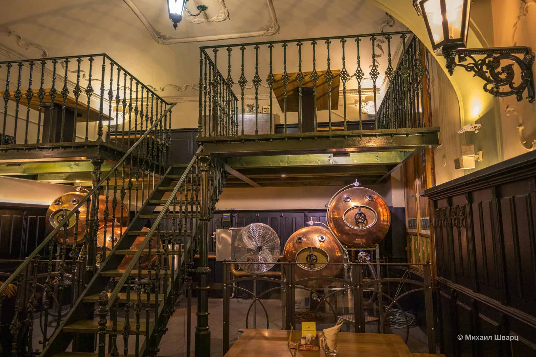 Медные пивные чаны